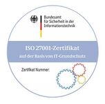 BSI-IT-Grundschutz-Zertifikat-Logo